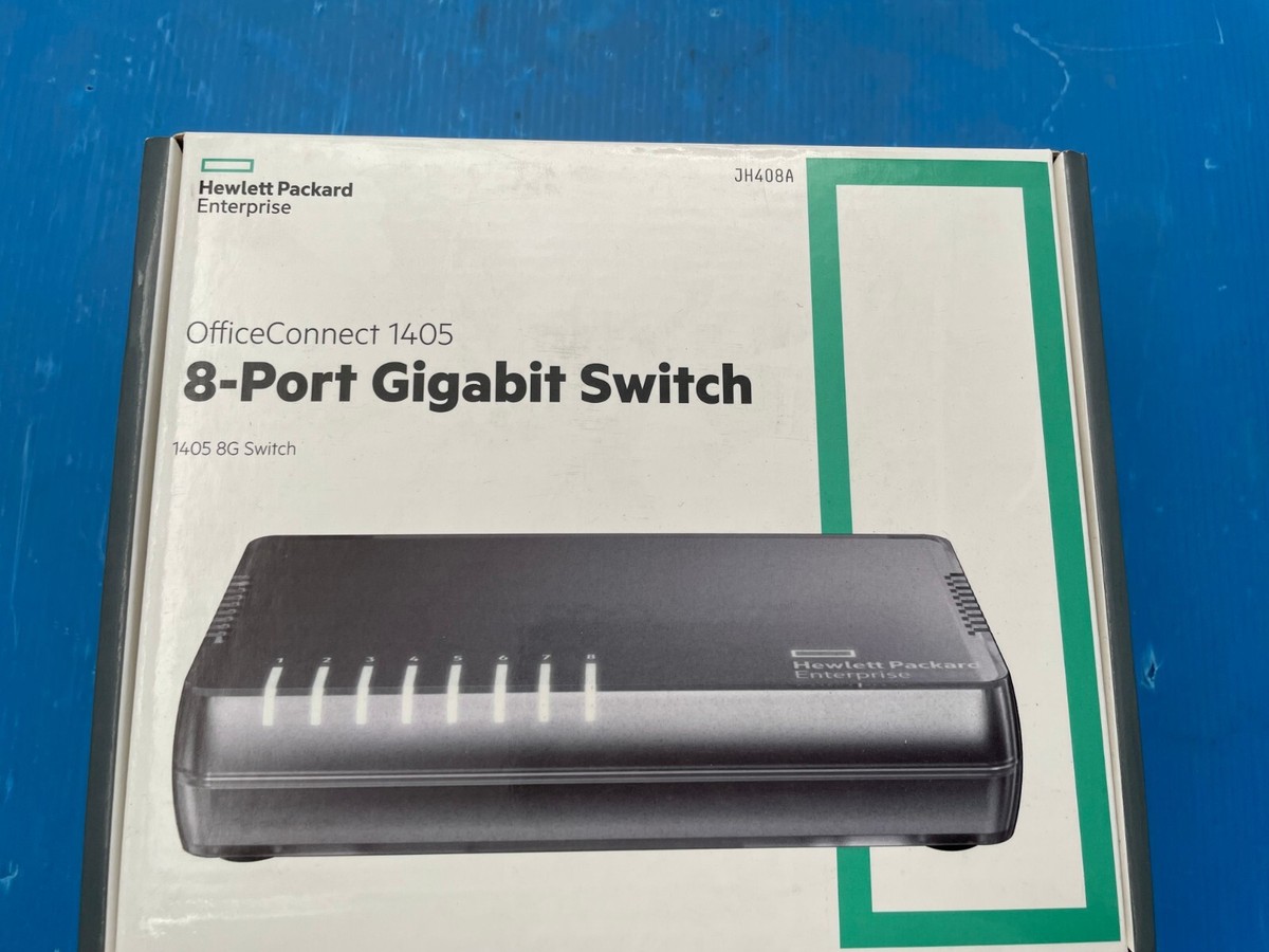 HP OfficeConnect 1405 8G v3 Switch, GbE Ports JH408A Enterprise
