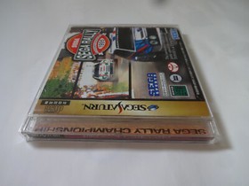 Sega Rally Championship Sega Saturn SS 1995 Racing Game w/Obi Hagaki From Japan