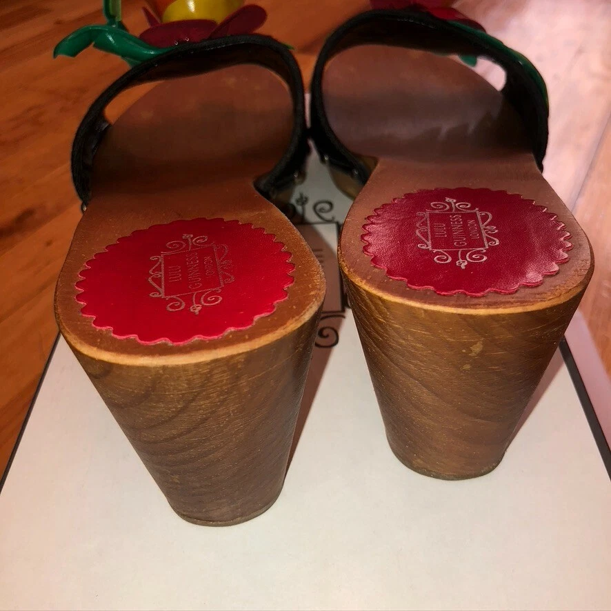 Sandalias negras Lulu Guinness London Lara talla 8 Foto 3 de 4