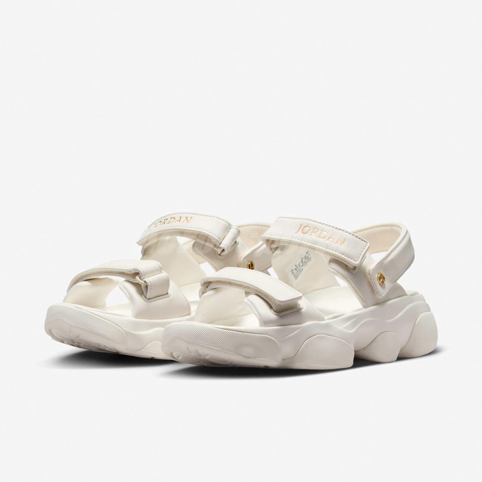 Nike Wmns Jordan Deja Sandal Sail Metallic Gold Women Casual Sandal FN5036-100