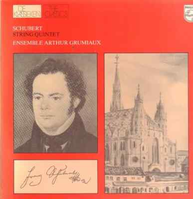 Schubert String Quintet NEAR MINT Philips Vinyl LP