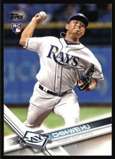 2017 Topps Update Chih-Wei Hu  Rookie  #US198 Tampa Bay Rays
