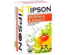 Ceylon Tipson Organic Moringa & Mango 25 Ceylon Tea Bags - 37.5g