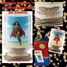 Scentsy Wonder Woman ™ Scentsy Wax Warmer DC Comics Woman Super Hero NEW HTF