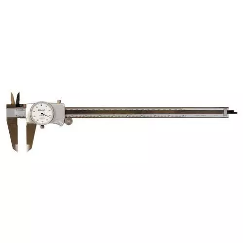 Mitutoyo 505-746CERT Dial Caliper, 0-12" Range, .001" Graduation