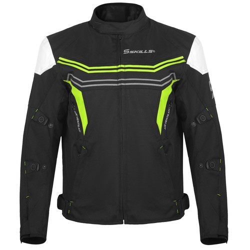 Motorcycle Jacket Motorbike Riding Jacket Windproof Protective Gear Armor CE - Picture 19 of 30