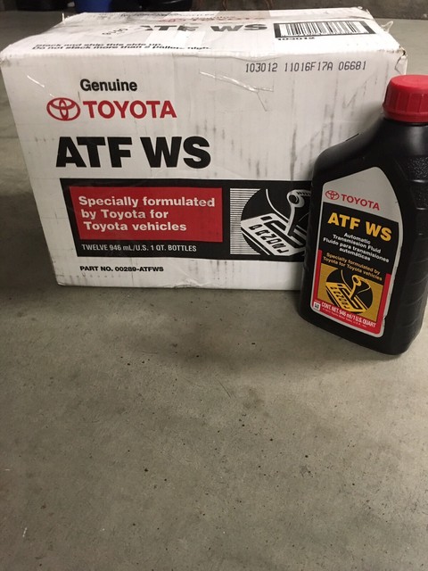 Toyota auto fluid ws
