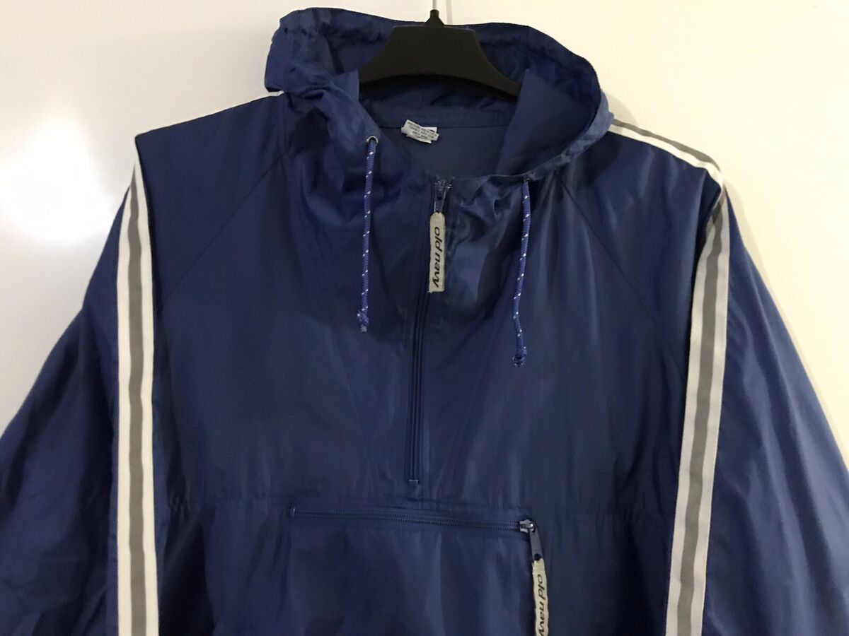 OLD NAVY Vintage 90's ANORAK Windbreaker Hoodie Pouch 3M OLD NAVY Vintage 90's ANORAK Windbreaker Hoodie Pouch 3M