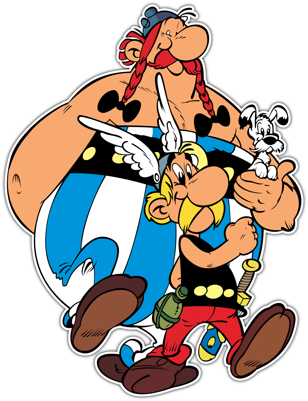 Asterix and Obelix Kids Cartoon Car Bumper Window Locker Sticker Decal 4 Asterix and Obelix Kids Cartoon Car Bumper Window Locker Sticker Decal 4