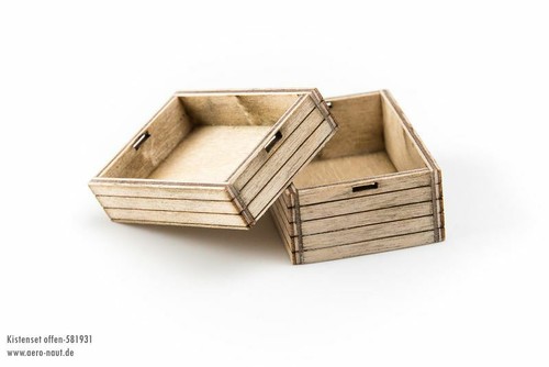 Aeronaut 581931 Transportkisten-Set offen 33 x 23 x 7,5 u. 33 x 23 x 11,5 VE=6 - Bild 1 von 2