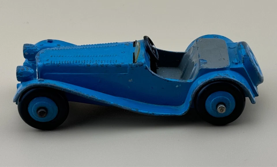 Dinky Toys JAGUAR 1/43 Diecast Modelo Azul Meccano 3" Coche Hecho en Inglaterra Foto 2 de 4