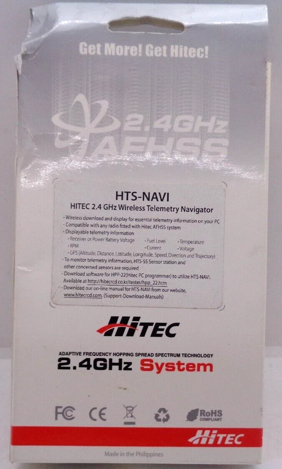 Hitec HTS-NAVI 2.4GHz Wireless Telemetry (29701) NEW IN THE PACKAGING - Image 3 of 3
