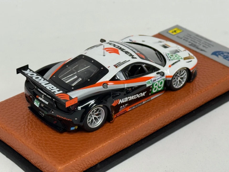 1/43 BBR Ferrari 458 GT2 24 H LeMans 2011 Hankook Motorsport BBRC61 JP75 Foto 3 de 4