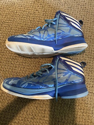 Adidas Brand High Top Royal Blue Men's Basketball Shoes Size 8.5 | eBay