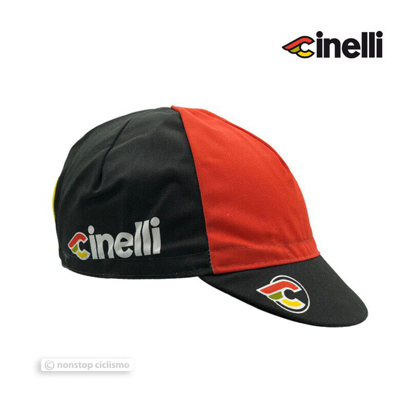 Cinelli Cycling Cap In a popularity : BLACK '79 Max 55% OFF ITALO