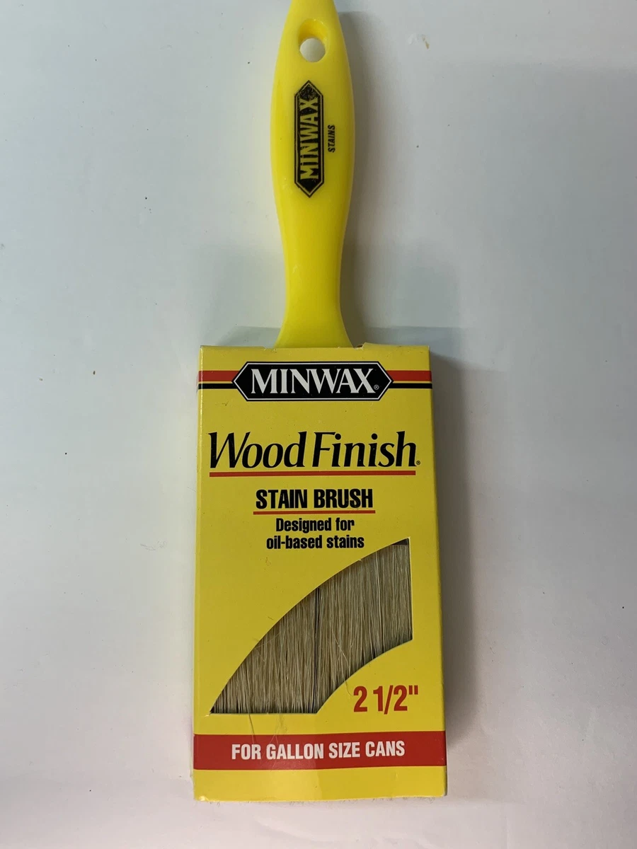 Minwax Stain Brush New Wood Finish