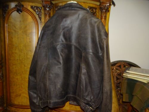 Echt Lederjacke, Bomberjacke, Gr. M, braun, dickes, weiches Leder, Herrenjacke - Bild 4 von 16