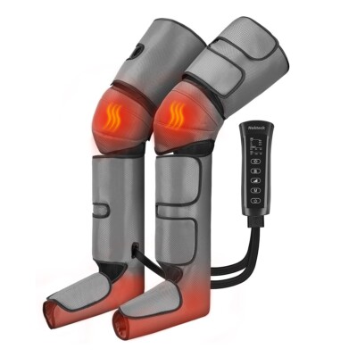 Nekteck Leg Massager with Heat and Vibration, Air Compression