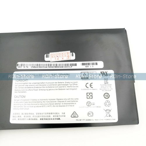 Genuine BTY-L76 OEM Battery for MSI GS70 GS72 WS72 Schenker XMG C703 2PC-633XCN - Picture 2 of 3