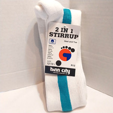 Twin City 2 in 1 Stirrup Baseball Socks Size ...