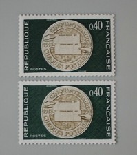 France 1968 1542 variété nuance de couleur + normal neuf luxe **