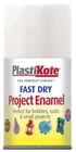 PLASTIKOTE FAST DRY ENAMEL SPRAY PAINT CAN AEROSOL IN 27 DIFFERENT COLOUR 100ML