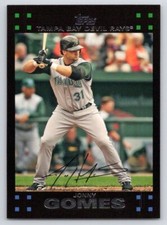 2007 Topps Jonny Gomes #339 Tampa Bay Devil Rays