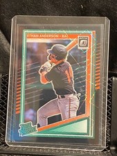 Ethan Anderson 2025 Donruss Optic Rated Prospect Black Velocity #18/39 - Orioles