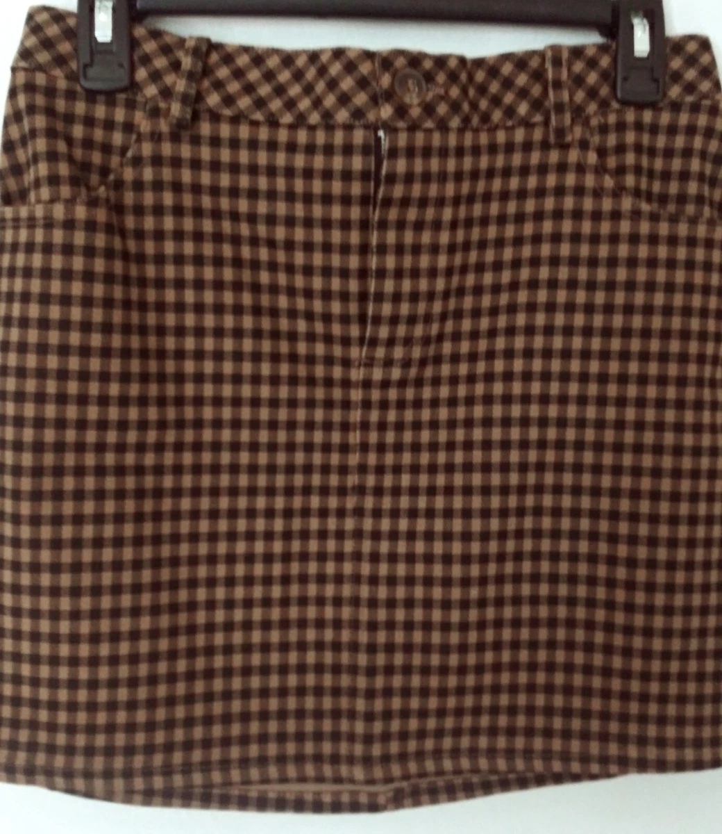 Gingham top skirt pacsun