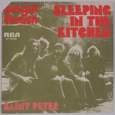 MOGUL THRASH: Sleeping in Kitchen RCA Germany Prog Horns 45 PS HEAR