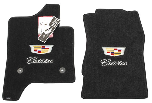 Cadillac ESCALADE Front Floor Mats - Ebony - Jet 2007-2025 Premium 32oz Quality - Picture 25 of 46