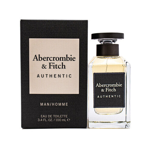 Authentic by Abercrombie & Fitch 3.4 oz EDT Cologne for Men New In Box