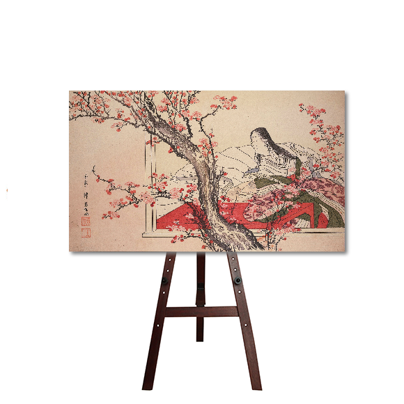 Cherry Blossom by Katsushika Hokusai - canvas wall art, ready to