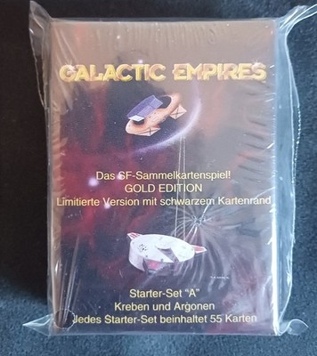 Starterdeck Galactic Empires Set A Fehldruck? originaleingeschweißt neu selten