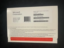 Windows 10 Pro 64-Bit DVD + Genuine License Key-Factory Sealed-ships next day