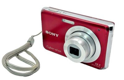 Sony Cyber-Shot SteadyShot DSC-W190 Compact Digital Camera Pink with Charger