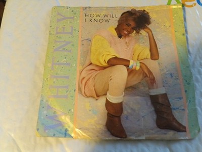 3 x 45 WHITNEY HOUSTON *  How Will I Know WHERE DO BROKEN  VGC+ Ultrasonic Clean