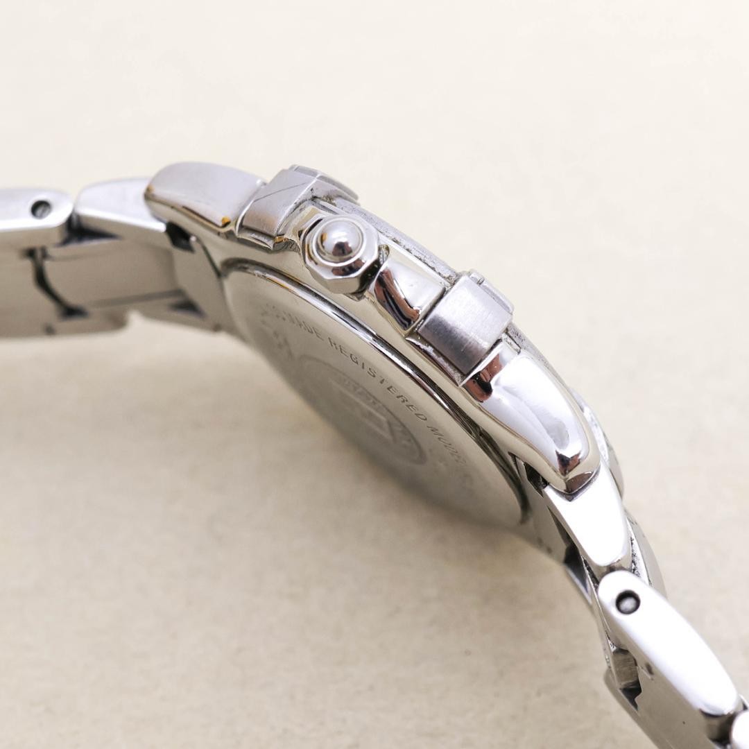 Fendi 3500L Watch 2.9x2.5cm Silver Ladies Zucca Pattern Vintage Japan Rare thumbnail 9