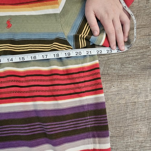 Vintage Polo Ralph Lauren Shirt Mens Large Western Serape Blanket Striped Polo - Picture 4 of 8