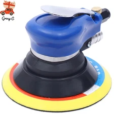 6"Air Palm Orbital Sander Hand Sanding Machine Pneumatic Polisher Speed