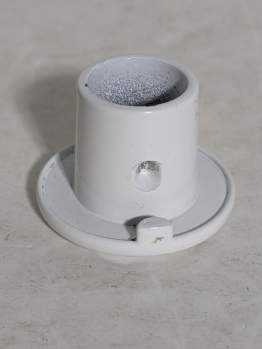 KitchenAid Genuine Stand Mixer White Metal Hub Cover Cap Replacement KSM90 - Picture 3 of 7