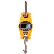 Klau Digital Hanging Scales 300 Kg / 600 lb SF-918 Heavy Duty Crane Yellow