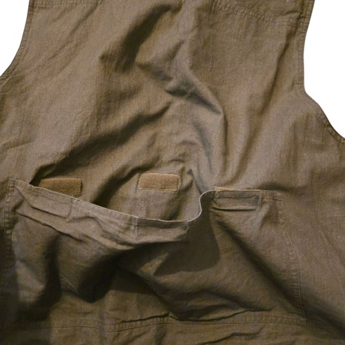 Vintage Ozark Wilderness Outditters XL 100% Cotton Vest Pockets Outdoor Hunting - Picture 4 of 7