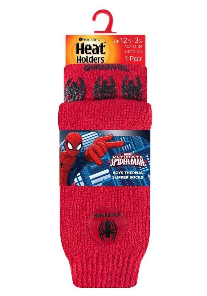 ¡NUEVOS Calcetines con Zapatillas Térmicas con Soportes Calor Niños Niños, ¡Diseño de Personajes de Película! Foto 3 de 4