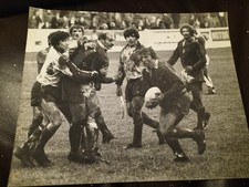 RUGBY LEAGUE MATCH ACTION PRESS PHOTO BRADFORD NORTHERN V WIDNES 11TH DEC 1977 2