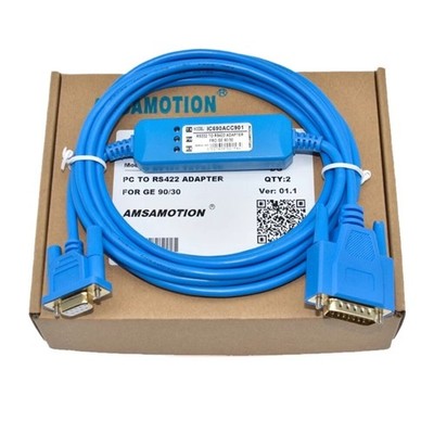 PLC programming electrical   90-70 30 serial port cable IC690ACC901 #xh