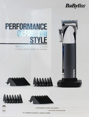 BaByliss E996E Super-X Metal Akku Haarschneider