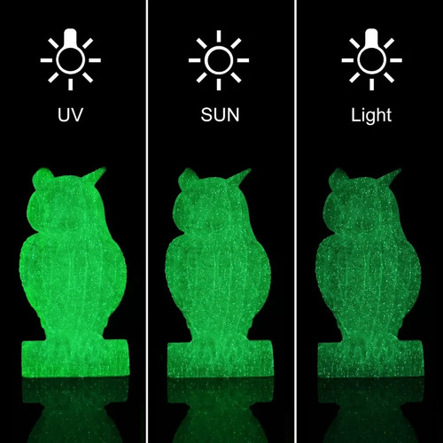Halloween Glow in the Dark Zombie Halskette 24" Kette - Bild 3 von 3