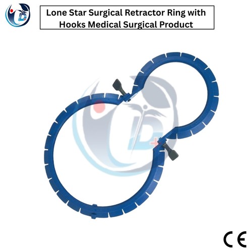 Lone Star Surgical Retractor Ring with 10 Free Hooks Surgical Instruments Set - Picture 6 of 7