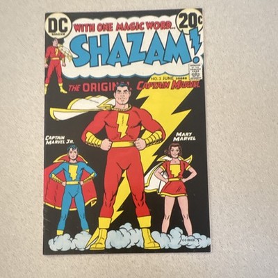 DC Comics Shazam! #3 1973 Captain Marvel Family Superhero Comic Book